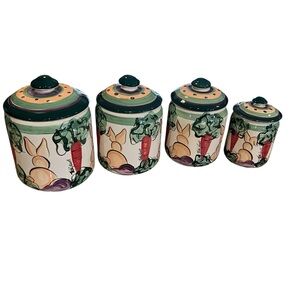Vicki Carroll canister set